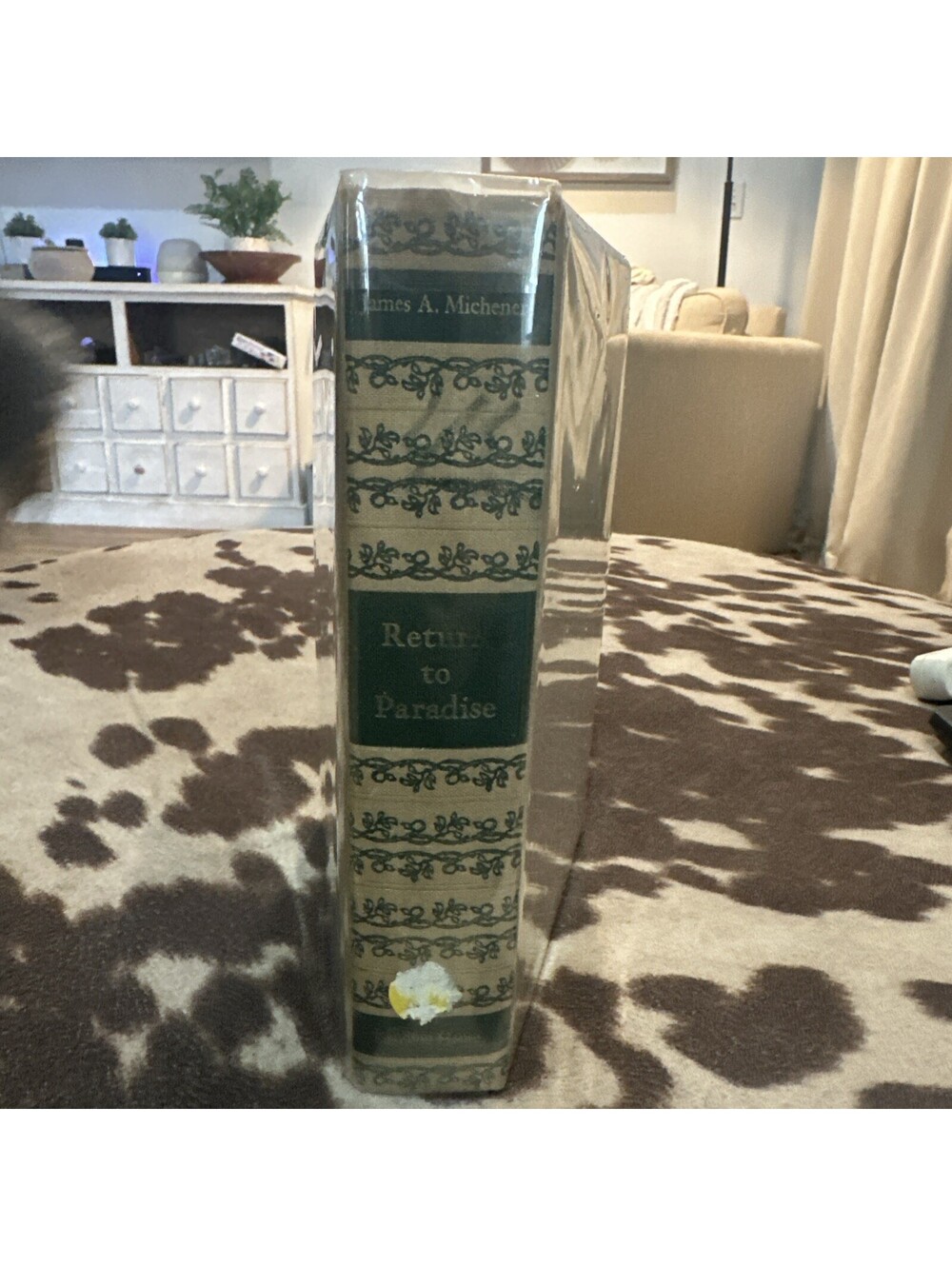 James A. Michener RETURN TO PARADISE 1st Edition 1st Printing